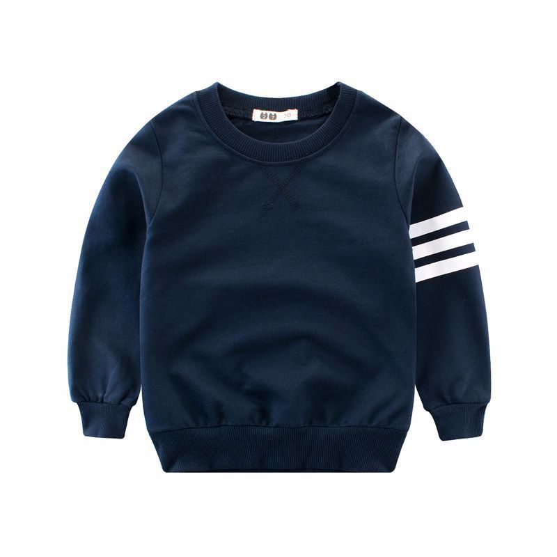 Boys Long Sleeve Round Neck Pullover