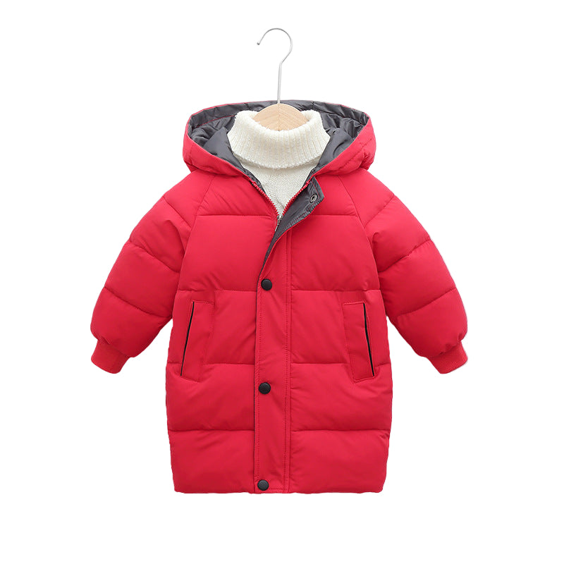 Zip and Button Children's Coat