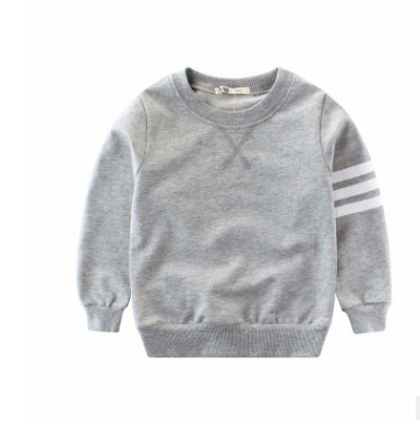 Boys Long Sleeve Round Neck Pullover