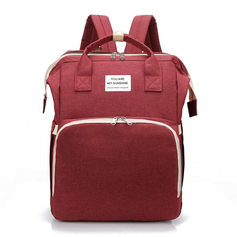 Foldable Boomerang Portable Baby Bag