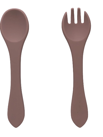 Silicone Spoon and Fork Set