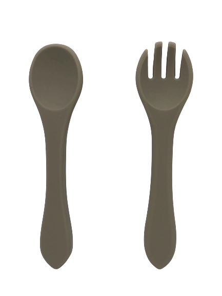 Silicone Spoon and Fork Set