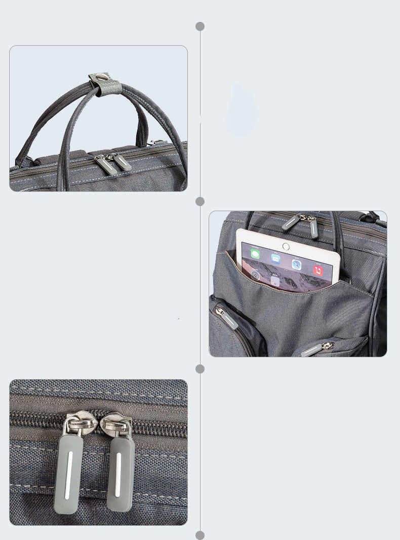 Portable Folding Crib Mummy Backpack