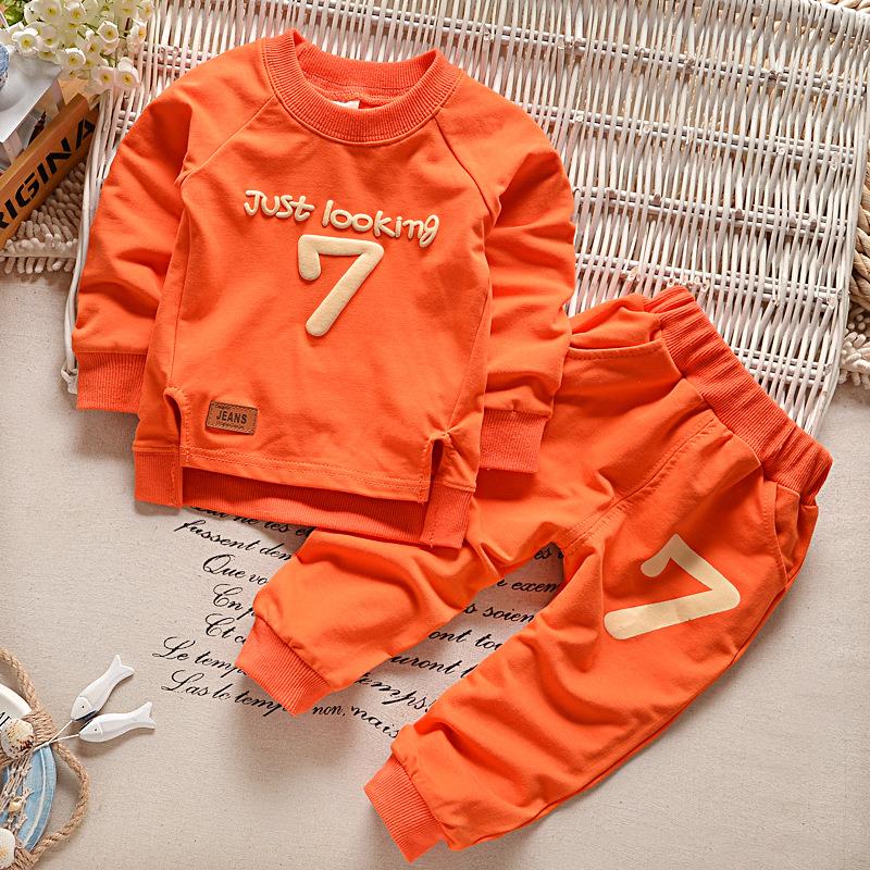 Long-sleeved Cotton Two-piece Sweatsuit