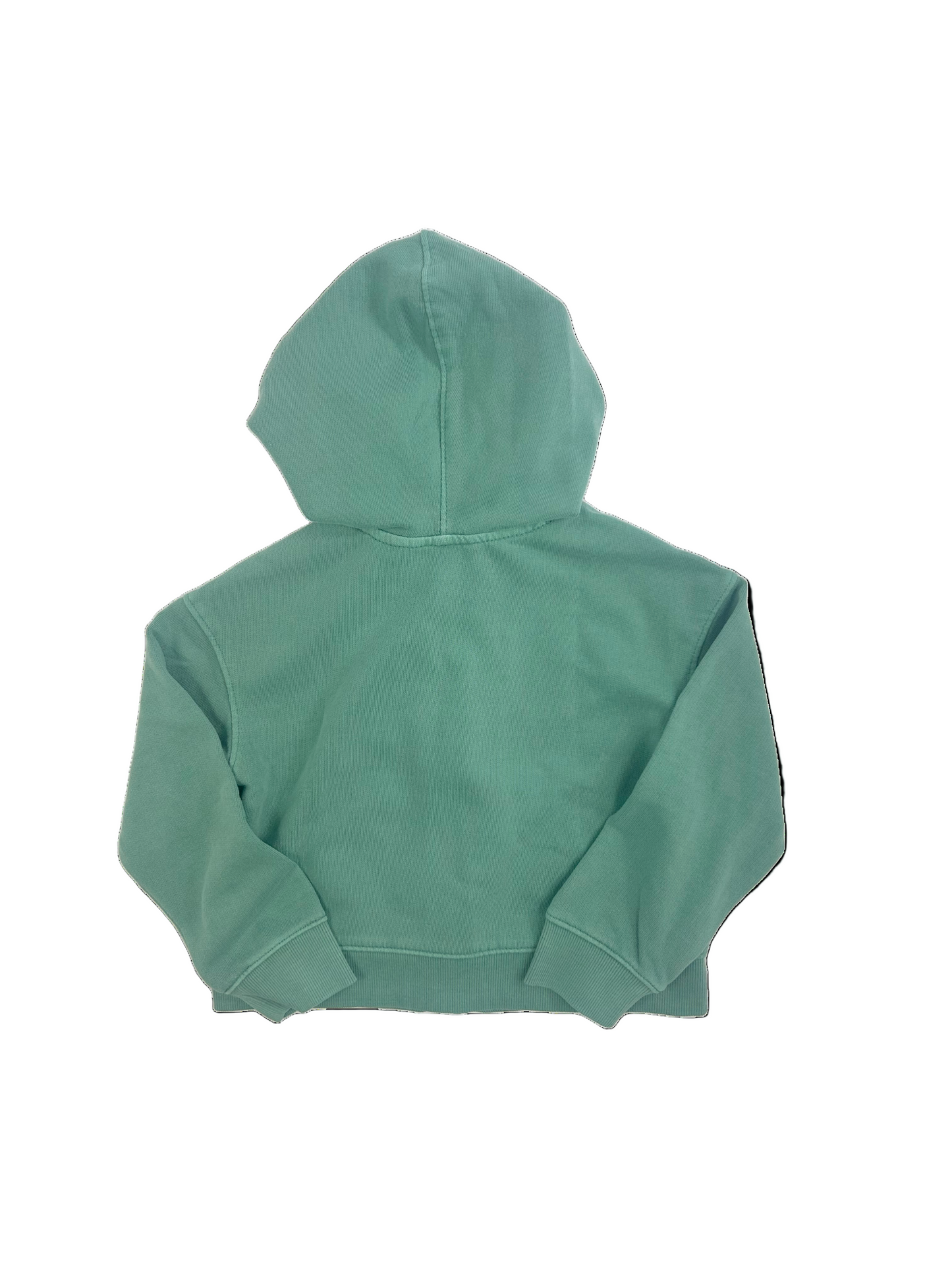 Ocean Green Zipper Hoodie