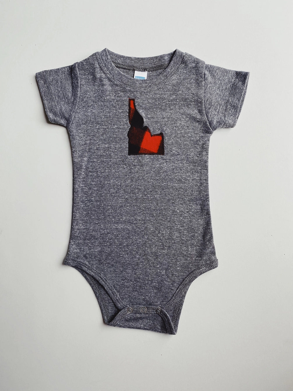 Idaho Baby Bodysuit - Flannel