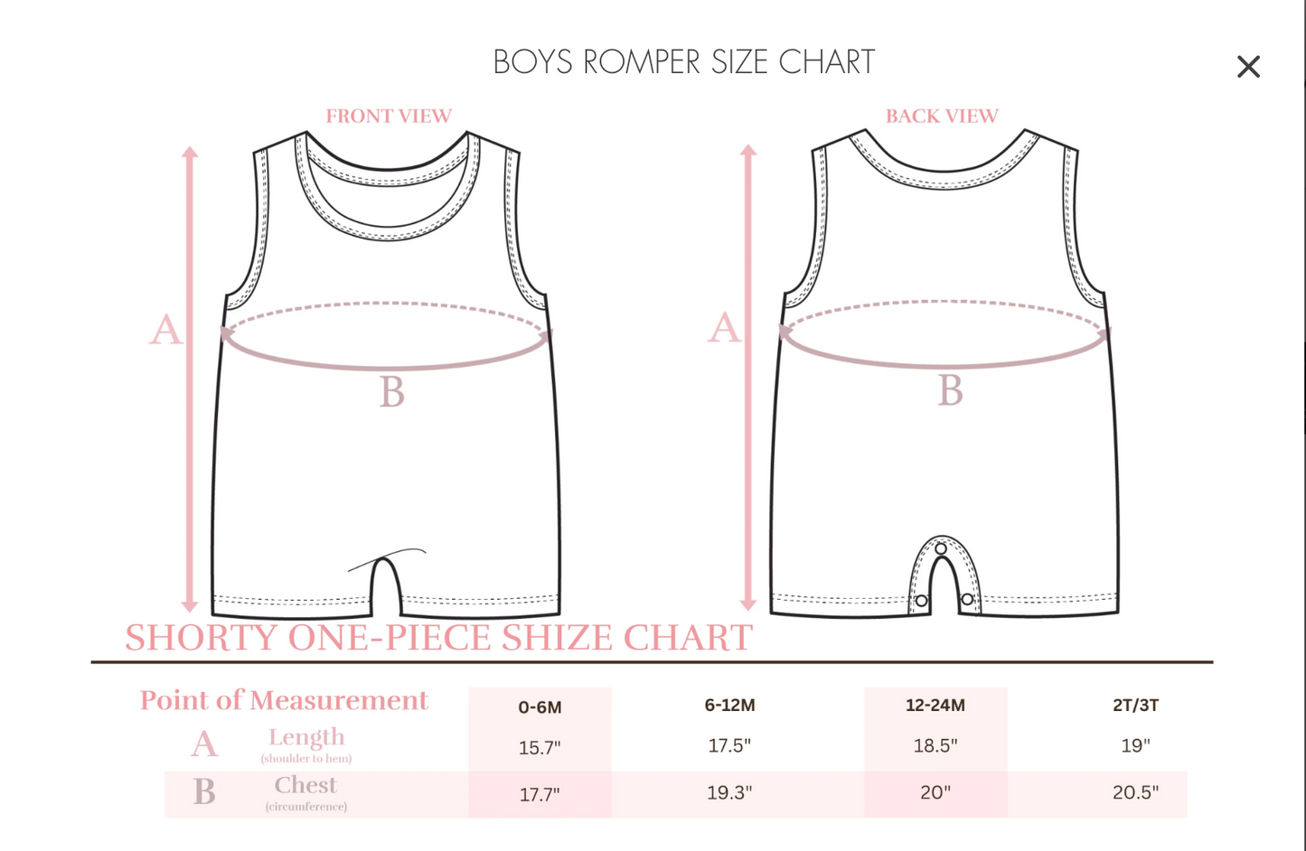Baseball Shorty One-Piece