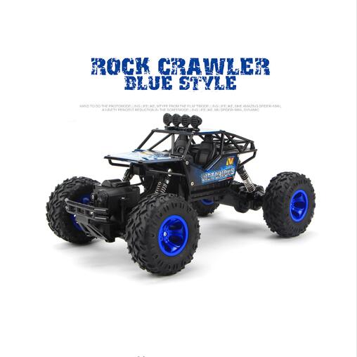 Red/Blue 4WD RC Car 2.4G Radio Remote Control High Speed Off-Road Truck