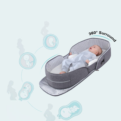 Portable Folding Crib Baby Bag