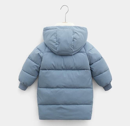 Zip and Button Children's Coat