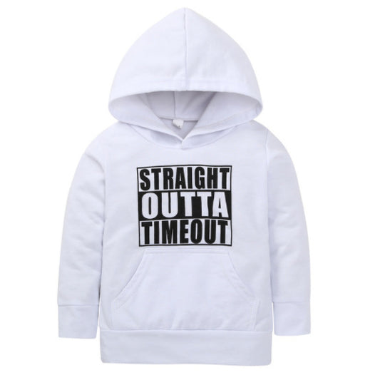 Children's Hooded "Straight Outta" Sweater