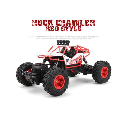 Red/Blue 4WD RC Car 2.4G Radio Remote Control High Speed Off-Road Truck