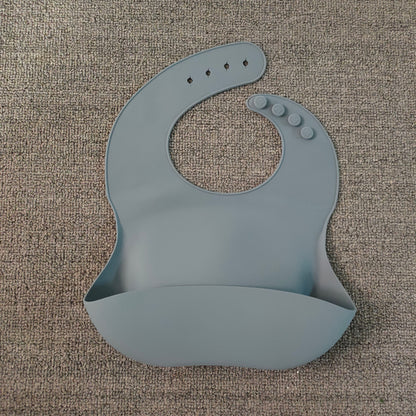 Soft Waterproof Silicone Baby Bib