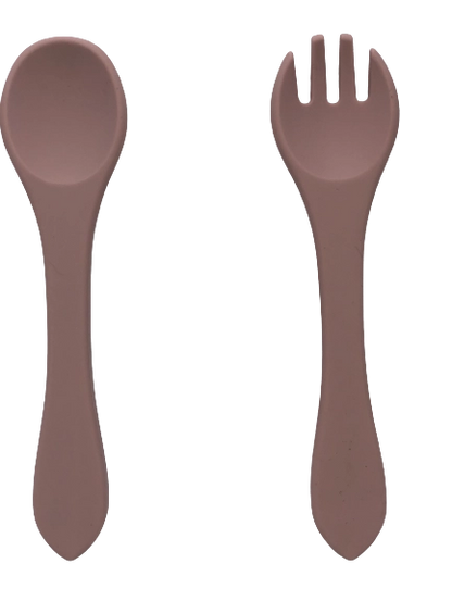 Silicone Spoon and Fork Set