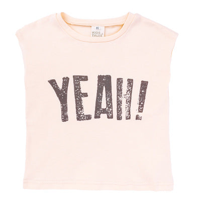 Boys Sleeveless "Yeah" T-shirt