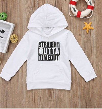 Children's Hooded "Straight Outta" Sweater