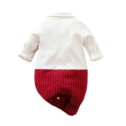 Baby Boy Autumn Romper