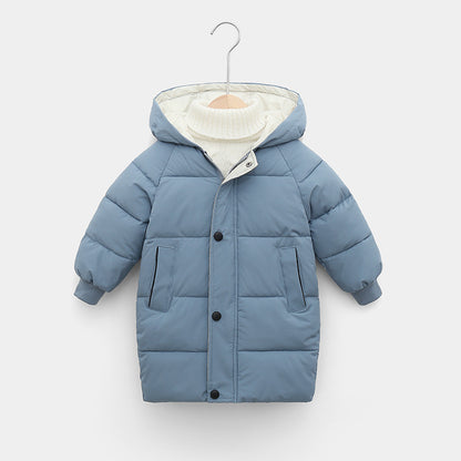 Zip and Button Children's Coat