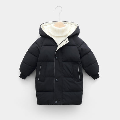 Zip and Button Children's Coat