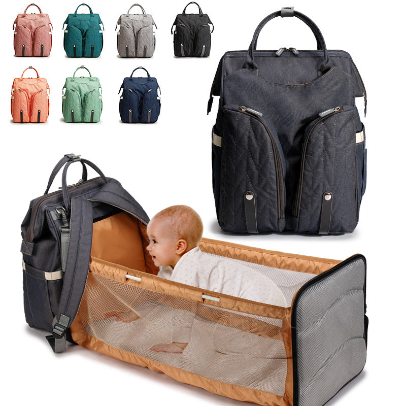 Portable Folding Crib Mummy Bag