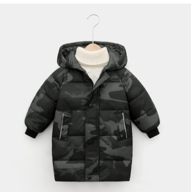 Zip and Button Children's Coat