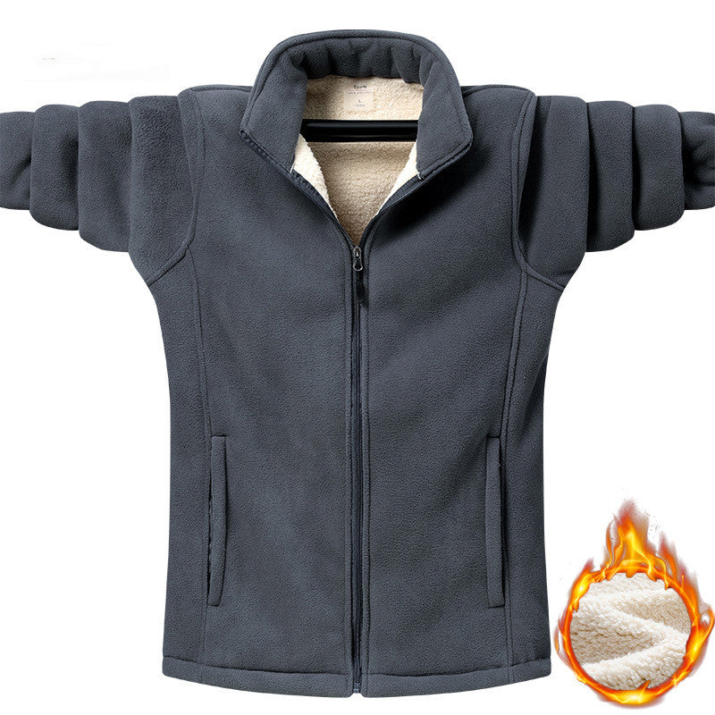 Thick Men's Shaker Lamb And Fleece Jacket