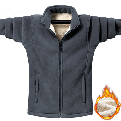 Thick Men's Shaker Lamb And Fleece Jacket