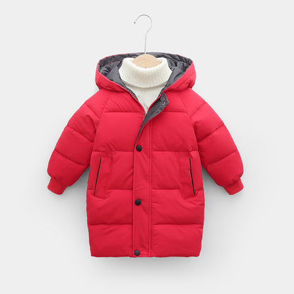 Zip and Button Children's Coat