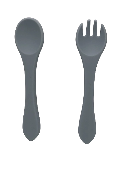 Silicone Spoon and Fork Set