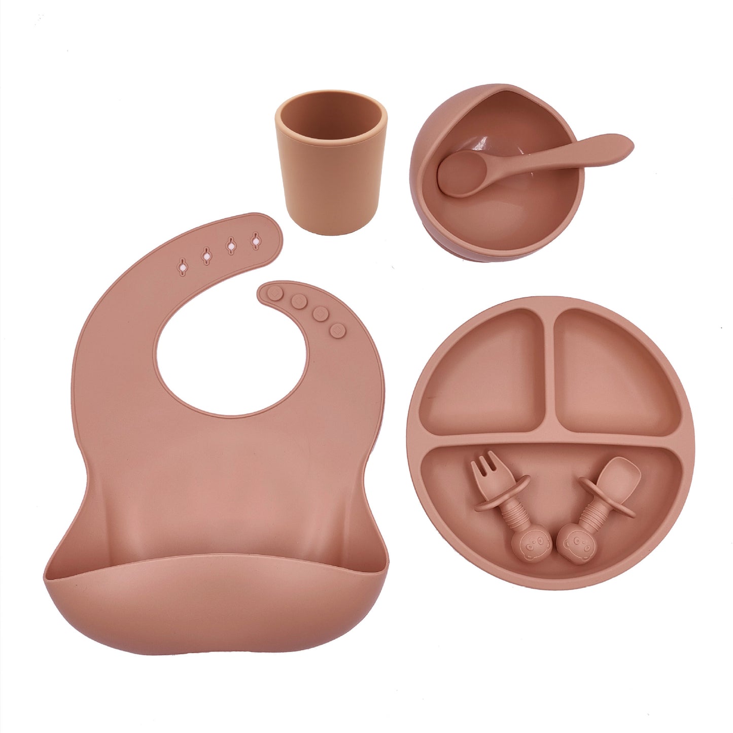Baby Cutlery Silicone Set