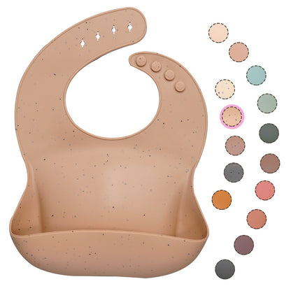 Soft Waterproof Silicone Baby Bib