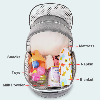 Portable Folding Crib Baby Bag