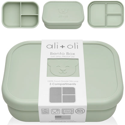 Leakproof Silicone Bento Box (Pine)