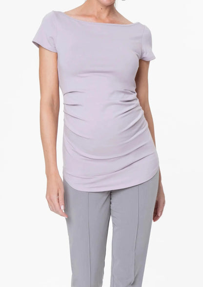 Ballet Maternity Tunic - Lavender