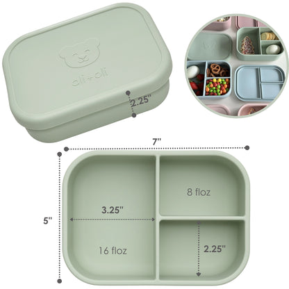 Leakproof Silicone Bento Box (Pine)