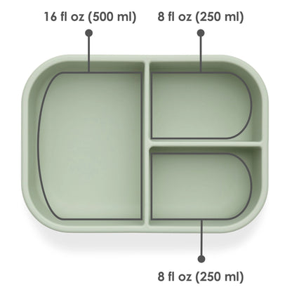 Leakproof Silicone Bento Box (Pine)