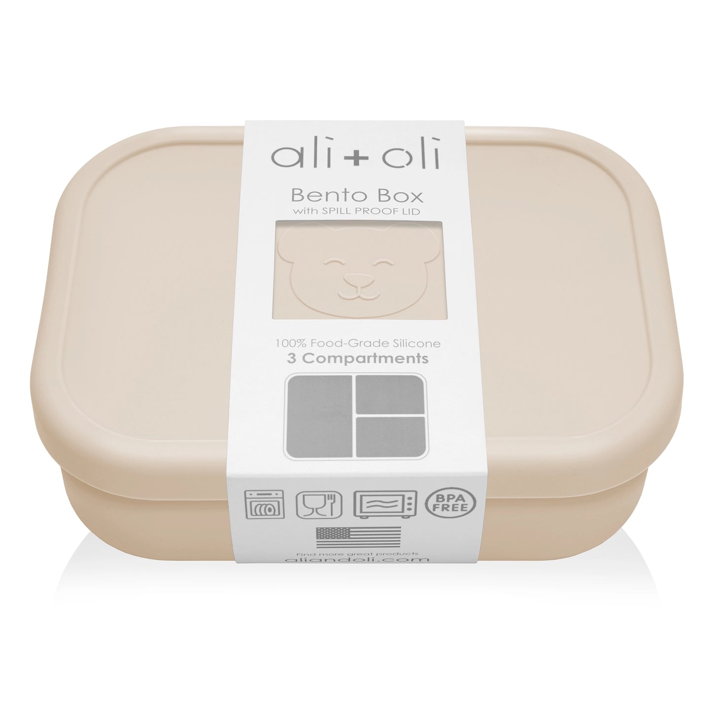 Leakproof Silicone Bento Box (Coco)