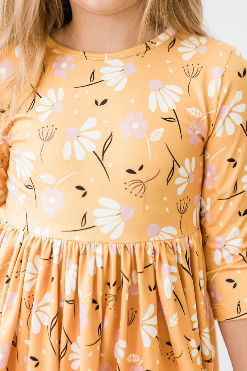 Dandelions In Fall Twirl Dress