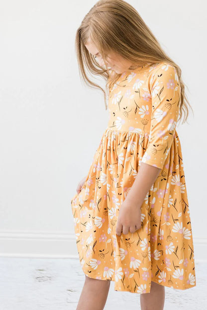 Dandelions In Fall Twirl Dress