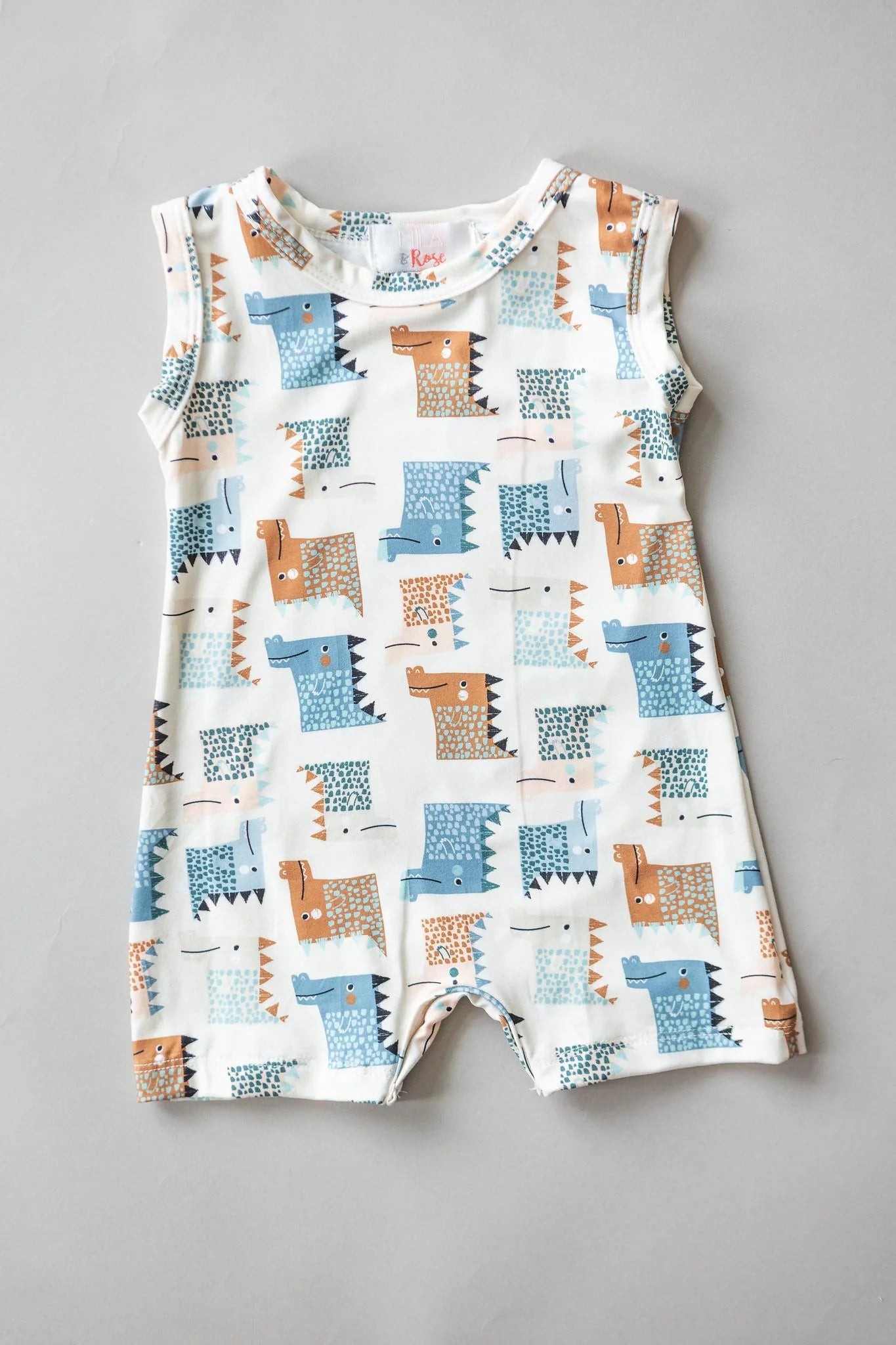 Dino Party Shorty One-Piece