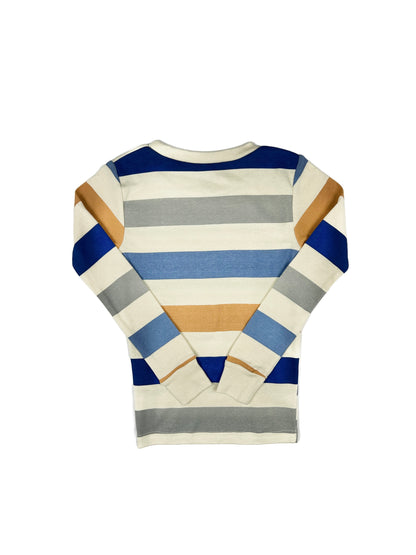 Fall Colored Striped Long Sleeve Shirt