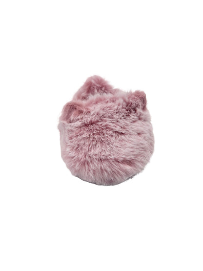 Pink Fuzzy Slippers