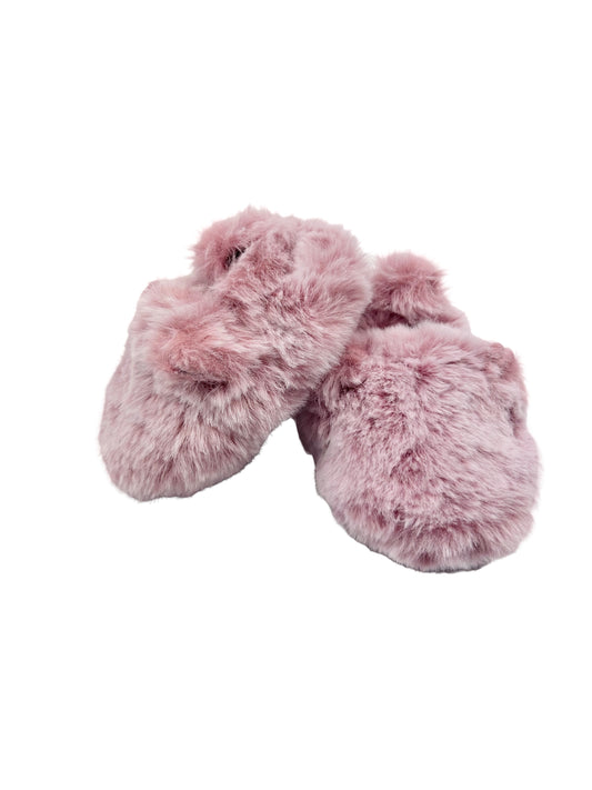 Pink Fuzzy Slippers