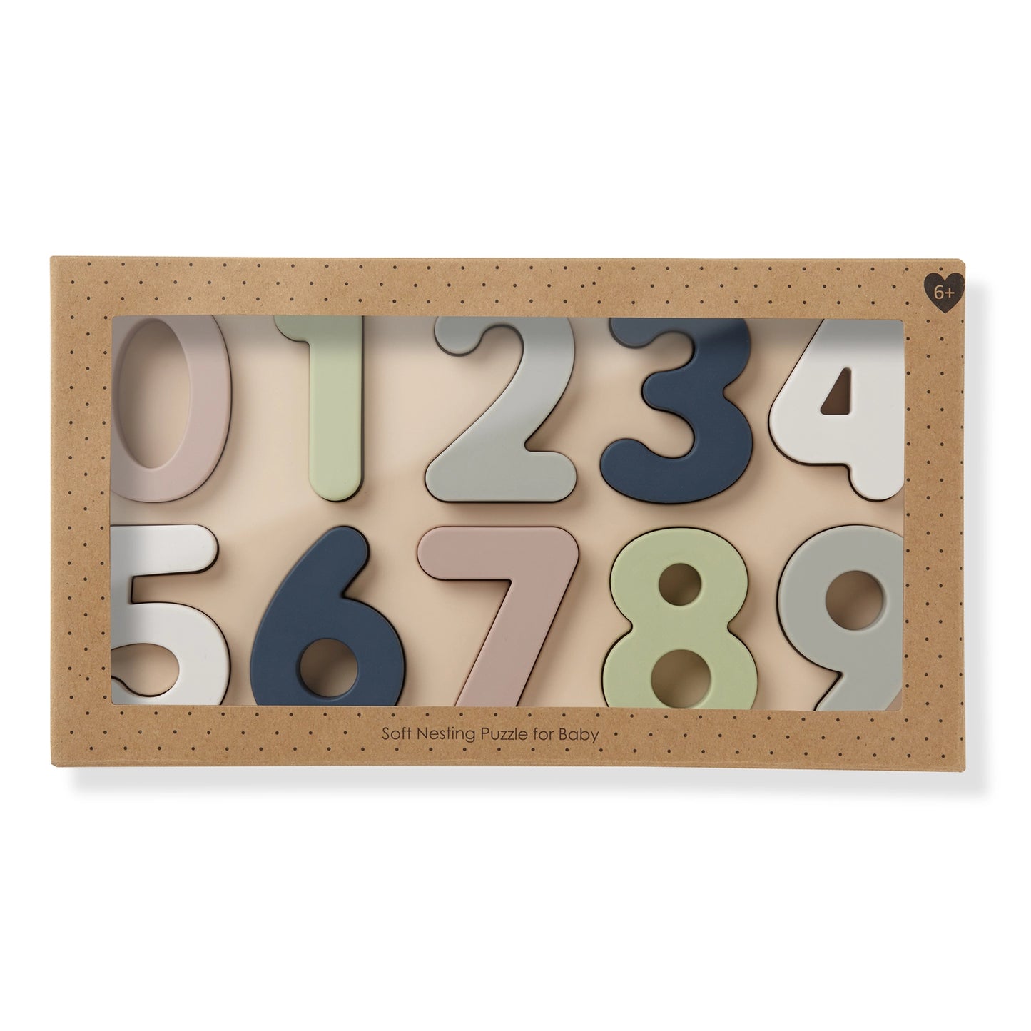 Large Soft Silicone Number Puzzle (11-pc)