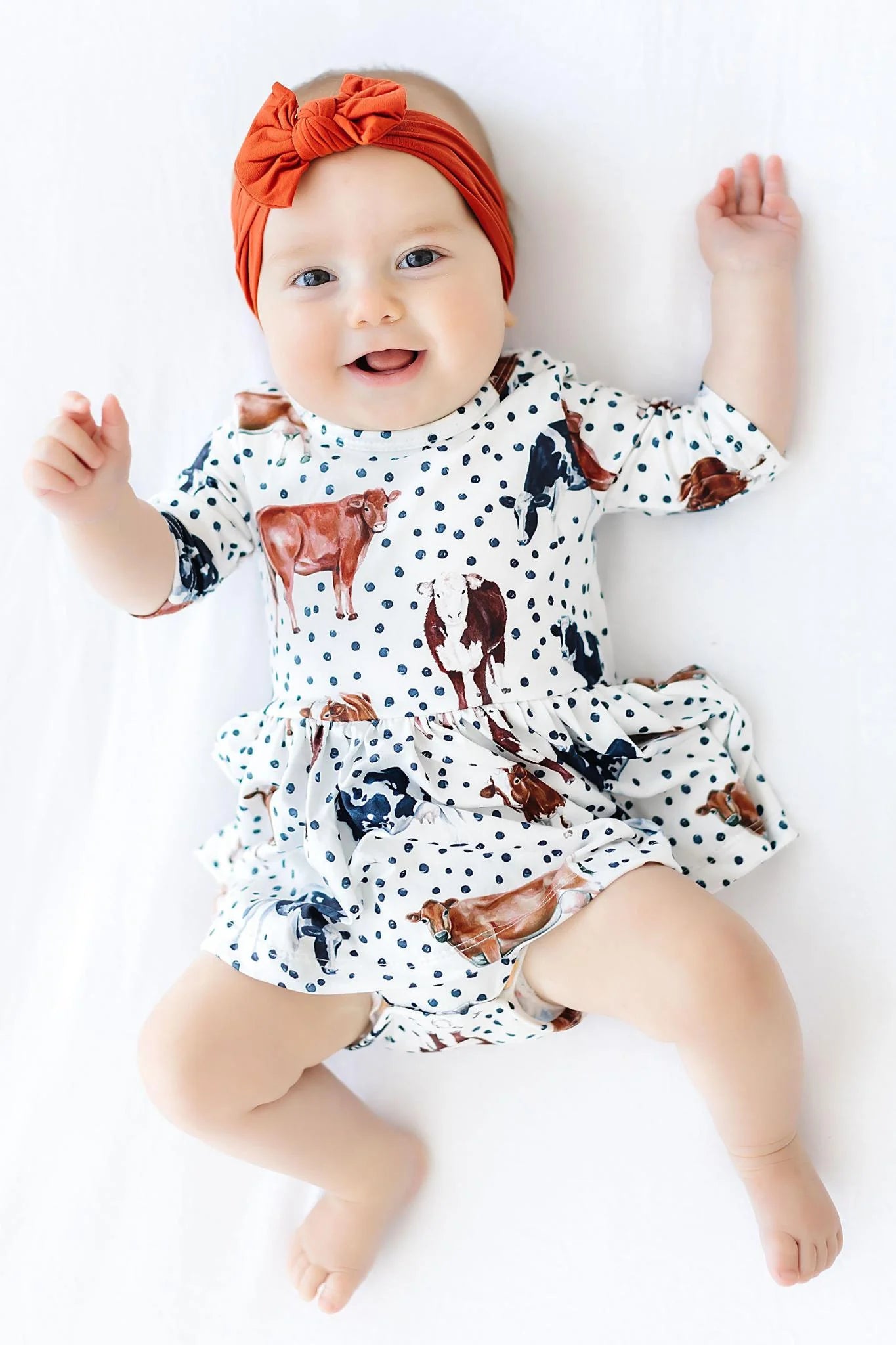 Moo Meadows Twirl Bodysuit