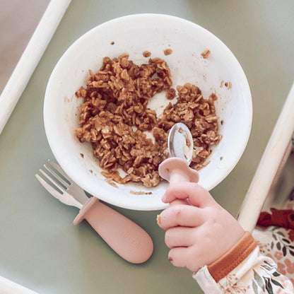 Spoon & Fork Learning Set (Pink)