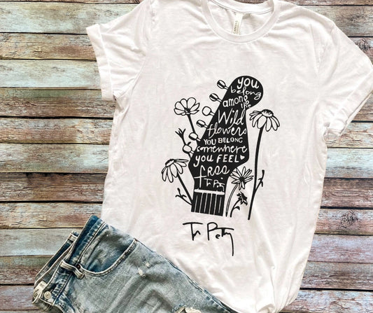 Worded Guitar Tee