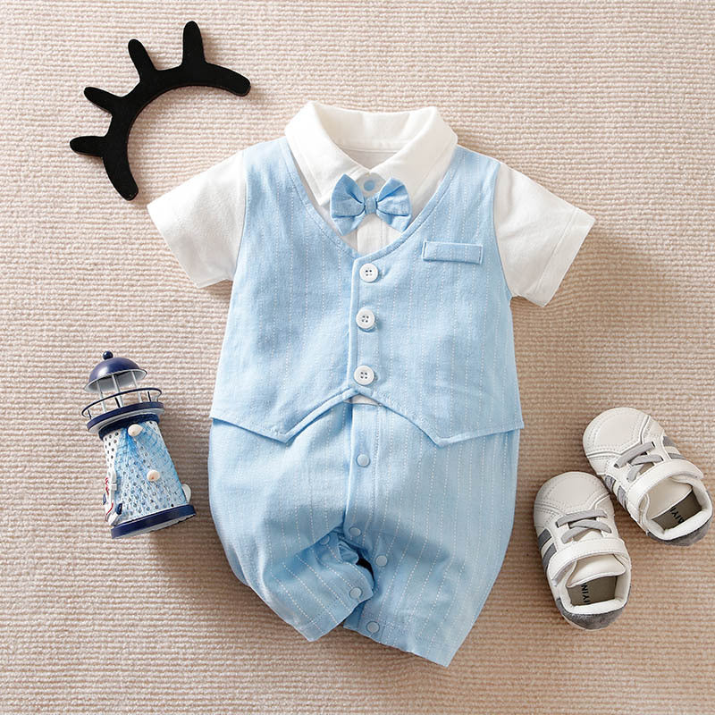 Baby Boy Autumn Romper