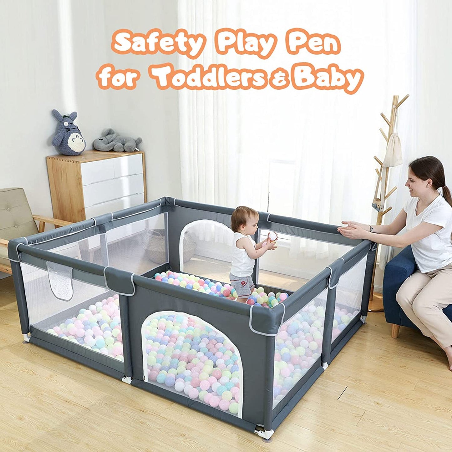 Gray Safety Indoor & Outdoor Activity Center